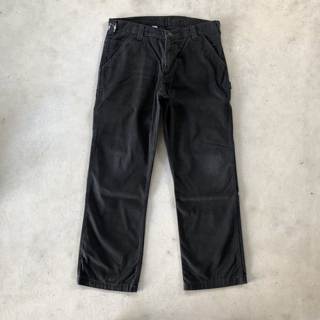 カーハート ブラックペインターパンツ W33×L30