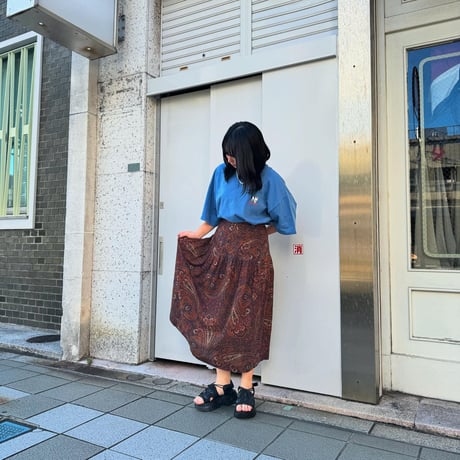 cottage tailor ペイズリー柄スカート