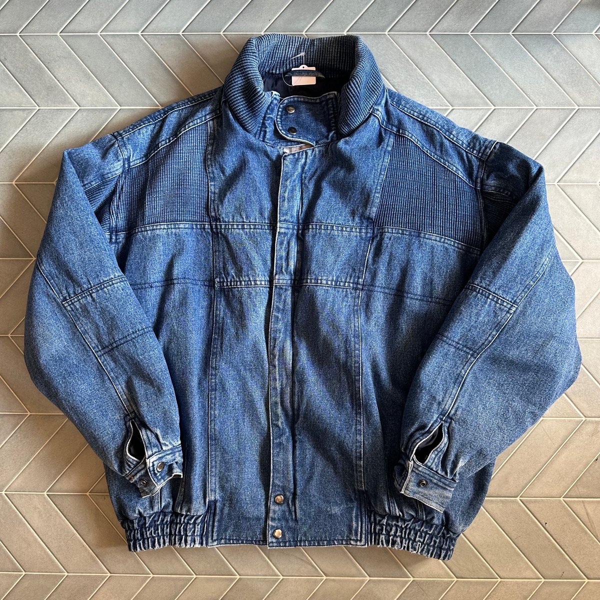 ハイネックデニムジャケット | CUSTOM FEVER ハイネックデニムジャケット | CUSTOM FEVER