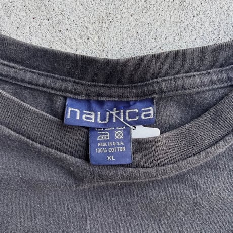 USA製 NAUTICAお魚ロゴ ロンT