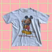 USA製 Walt Disney World ミッキー×プルート Tシャツ