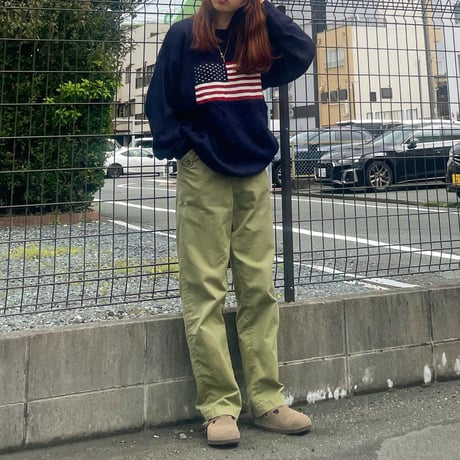 USA製 星条旗ニット