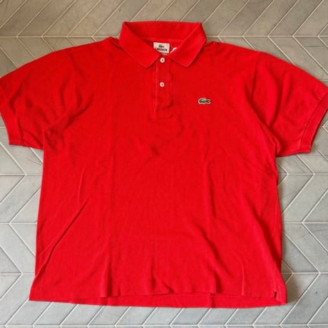 90s LACOST ワンポイントポロシャツ