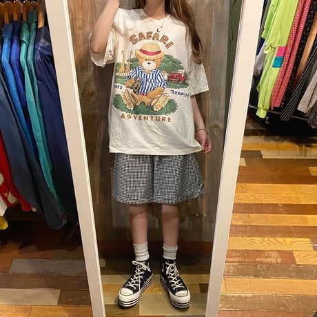 サファリアドベンチャーくま君Tシャツ