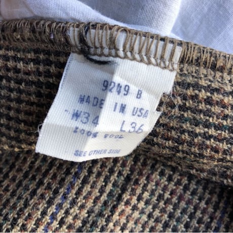 Polo by Ralph Lauren アメリカ製ウールパンツW34