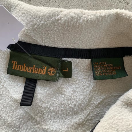 Timberlandフリースジップベスト
