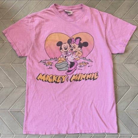 ミッキー&ミニー 両面プリントTシャツ