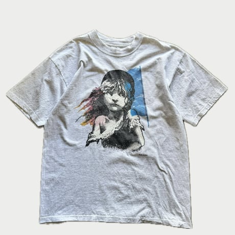 〜00's Les Miserables プリントT  XL