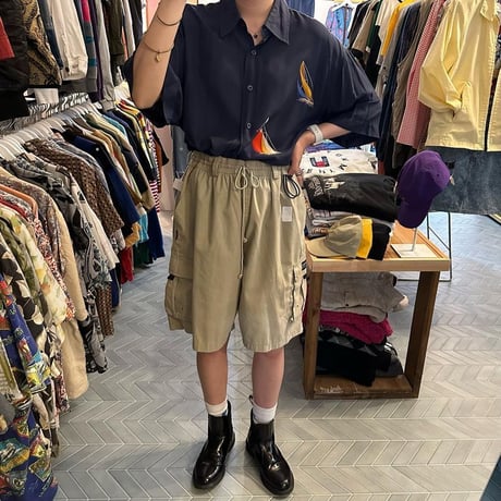 マルチヨット柄シャツ