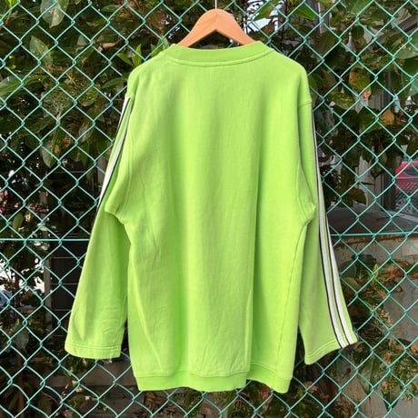 90s adidas 袖ラインスウェット