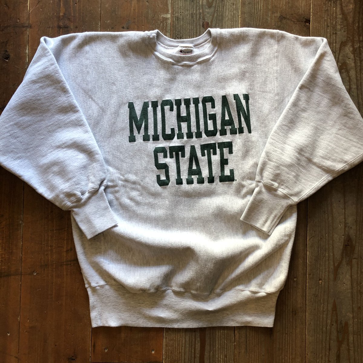 MICHIGAN STATEチャンピオンリバースウィーブ XL | CUSTOM FEVER