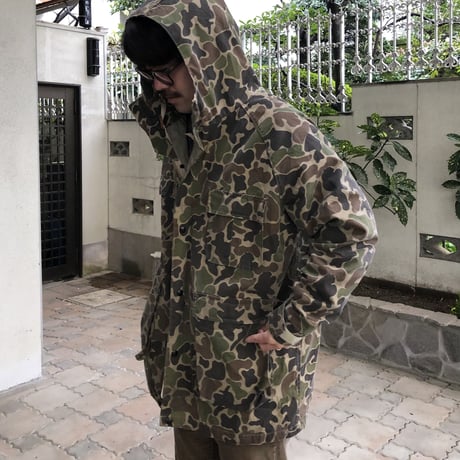 70's〜80's Woolrich マウンテンパーカー  ダックハンターカモ