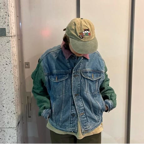 TOMMY HILFIGER 切り替えデニムジャケット