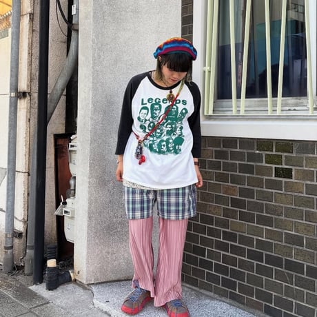 POLO チェック柄ショーツ