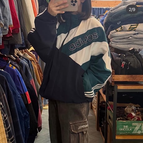 90~00s adidas ジップアップジャケット