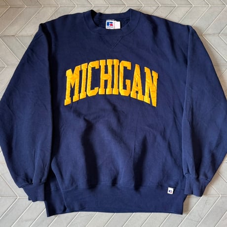 90s USA製 Russell ミシガンスウェット