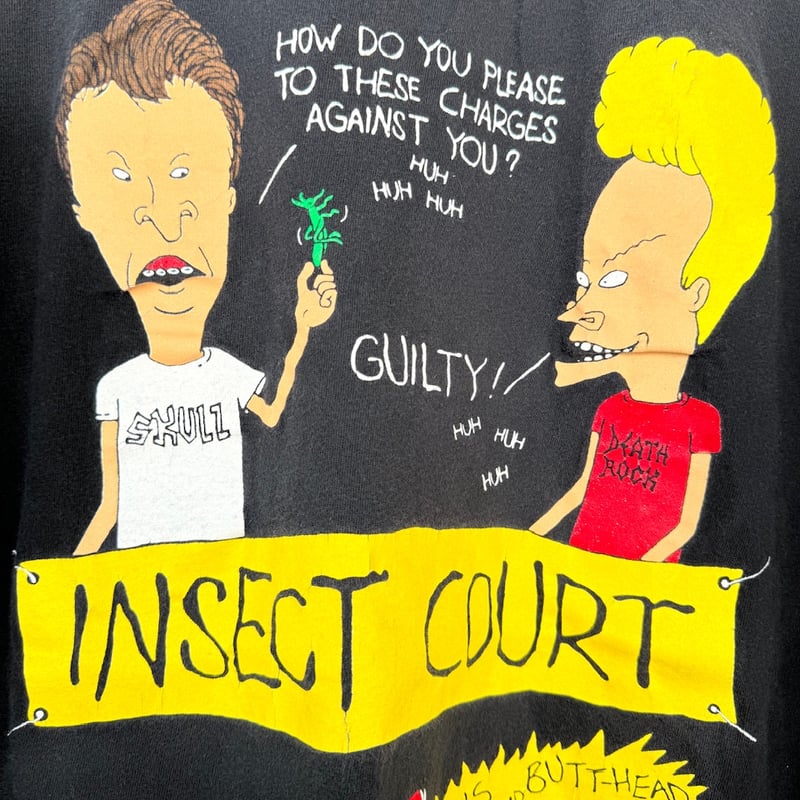 90's BEAVIS AND BUTT-HEAD Tシャツ | CUSTOM FEVER