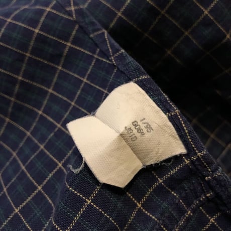 80's USA製 L.L.Bean チェックシャツ