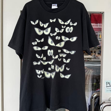 90's 蓄光プリントTシャツ