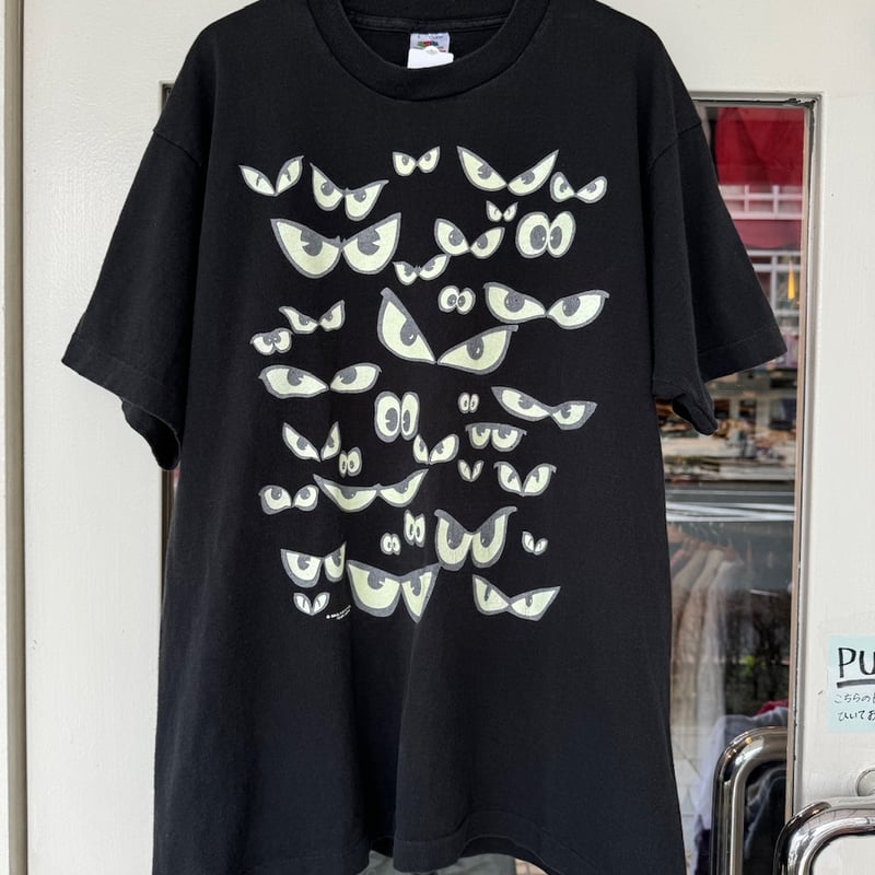 90sアインシュタイン Tシャツ 相対性理論ツアー 蓄光プリント サン