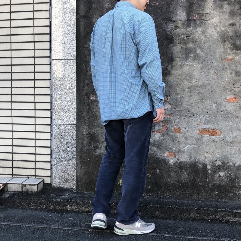 Ralph Lauren長袖チェックシャツ BLAKE M | CUSTOM FEVER