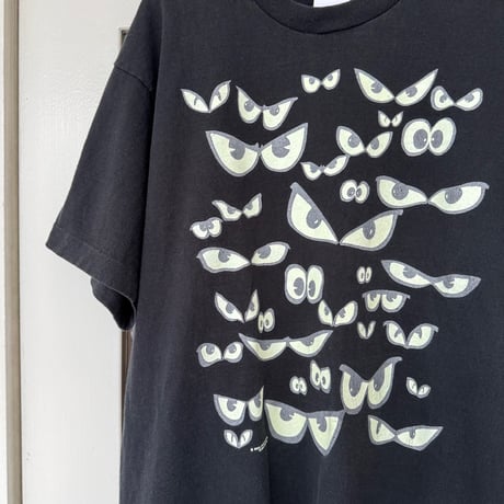 90's 蓄光プリントTシャツ