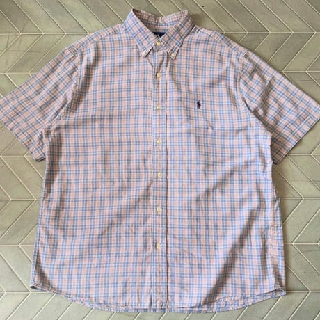 90s Ralph Lauren "MONROE" チェックシャツ