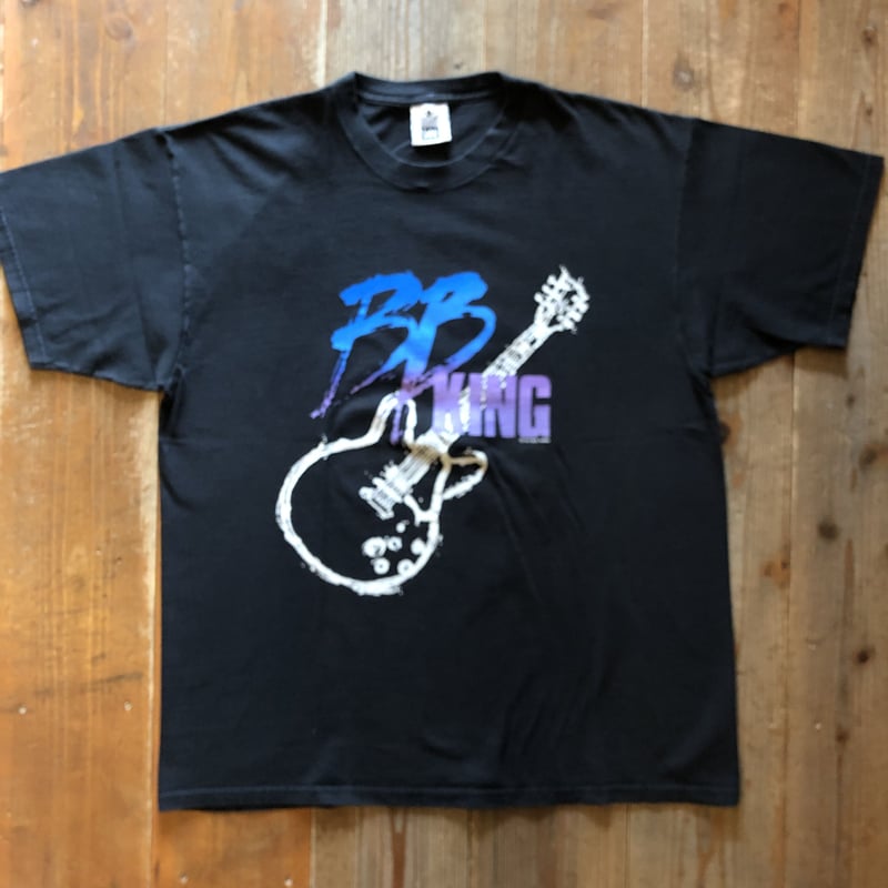 BB KING BBキング2008年Tシャツ XLサイズ アンビル 古着 90s USA製 B.B.