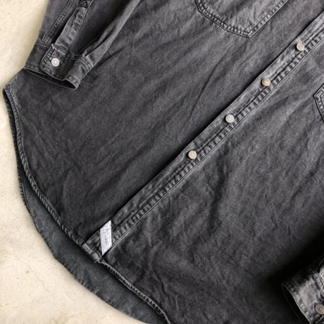 Levi's デニムシャツ　黒　L