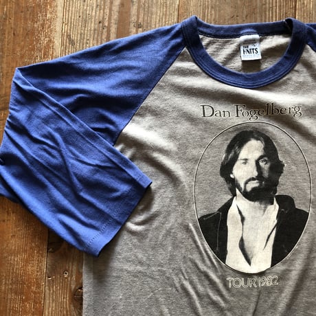 80年代ラグランスリーブバンドTシャツ Dan Fogelberg  L