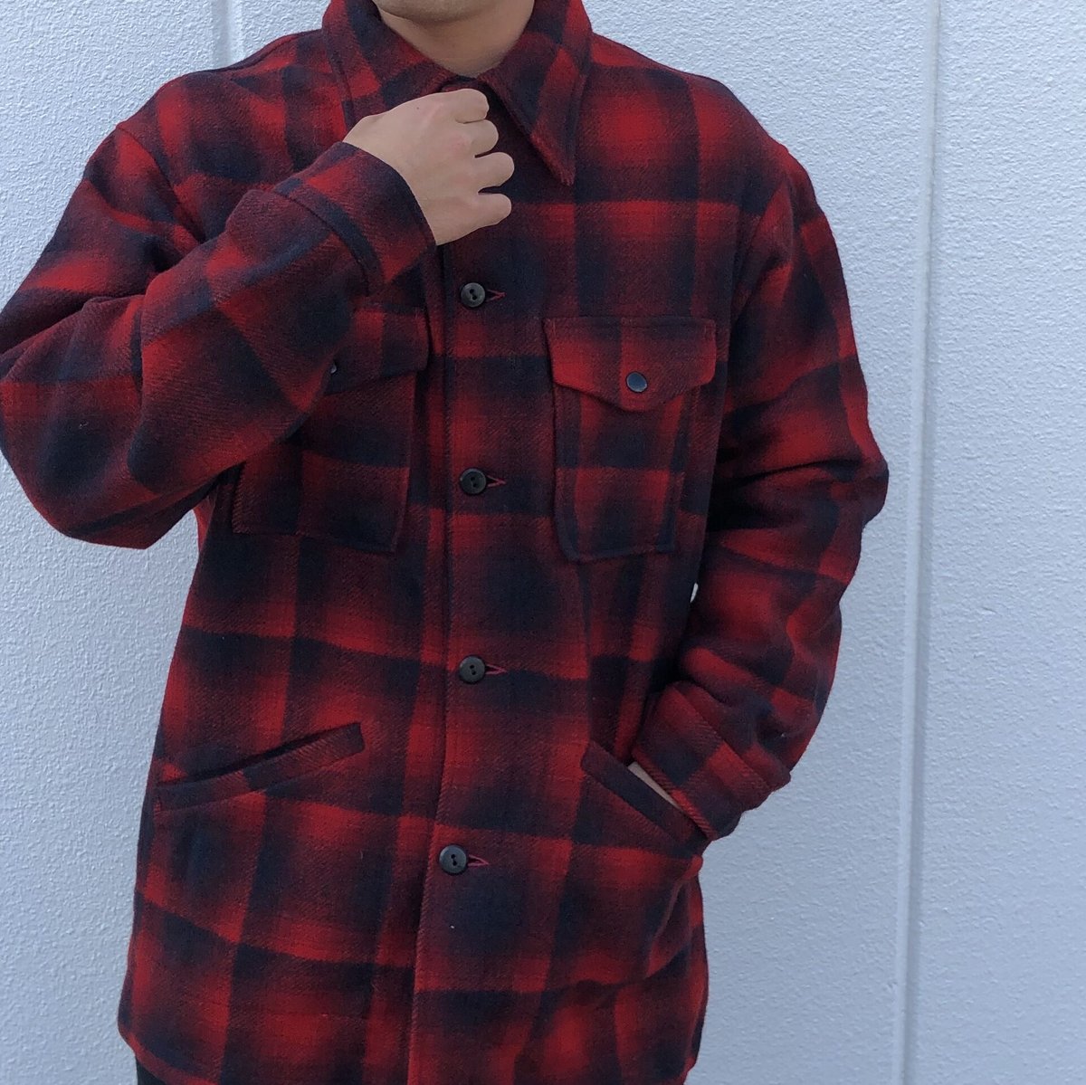 PENDLETON ウールジャケット 4ポケット M | CUSTOM FEVER PENDLETON ウールジャケット 4ポケット M | CUSTOM FEVER