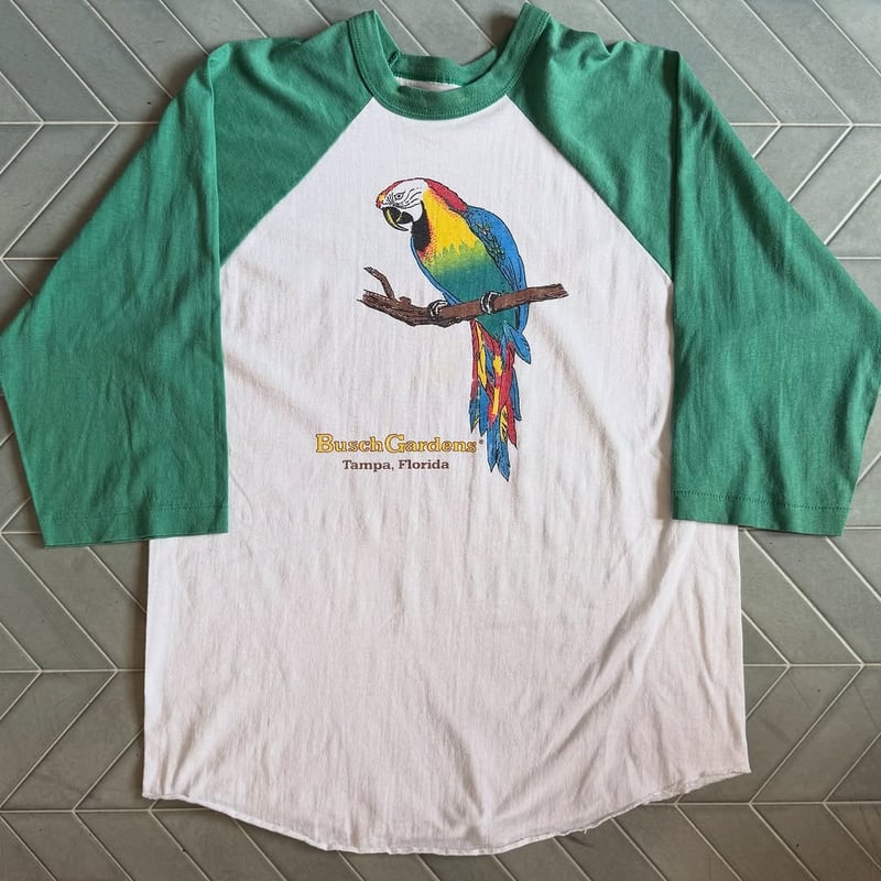 シングルステッチ ラグラン七部袖Tシャツ | CUSTOM FEVER