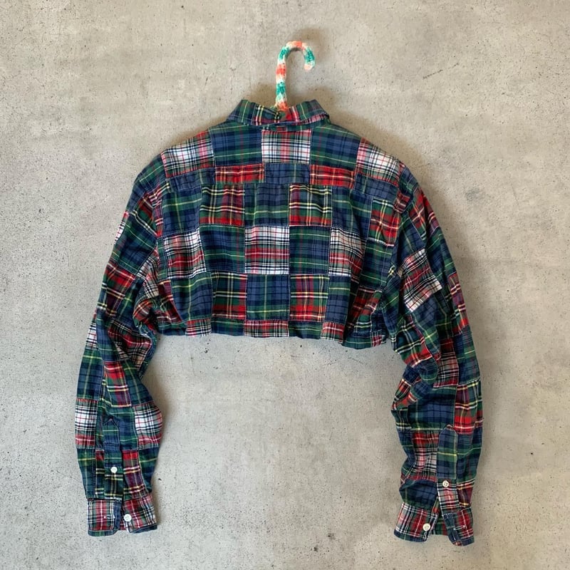 リメイク】ボレロ風チェックシャツ | CUSTOM FEVER