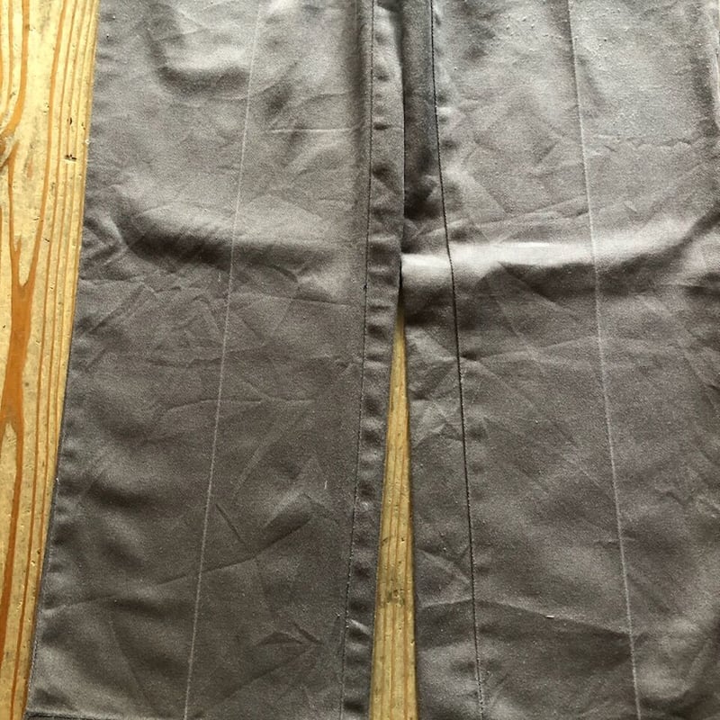 希少 ヴィンテージ グレー USA製 Dickies チビタグ ワークパンツ 80's Dickies 874 ワークパンツ “チビタグ / MADE IN USA