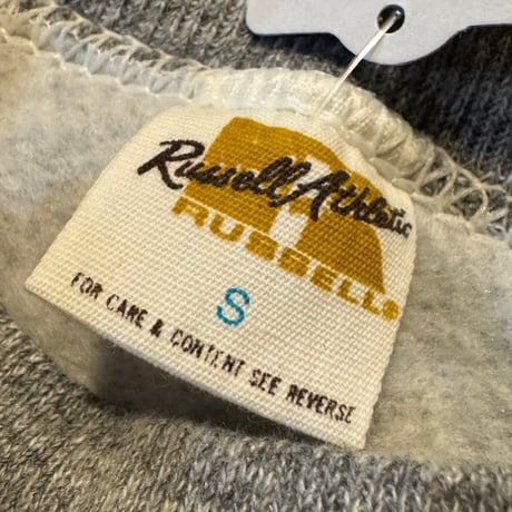 70's〜 USA製RUSSELL無地スウェット S