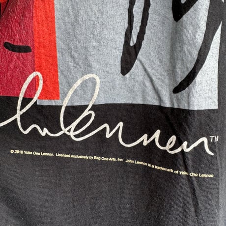 John Lennon プリントT XL