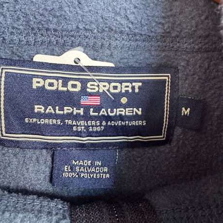 POLO SPORT ハーフジップフリース M