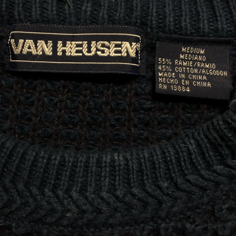 VAN HEUSEN コットンニットセーター | CUSTOM FEVER VAN HEUSEN コットンニットセーター | CUSTOM FEVER