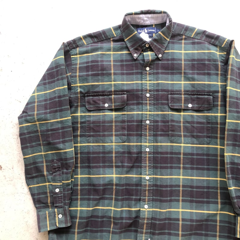 Ralph Lauren チェックシャツ L | CUSTOM FEVER