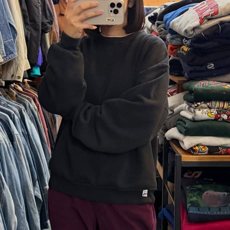 00s Russell 無地スウェット