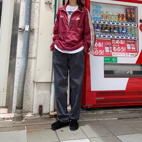 NIKEハーフジップナイロンPO