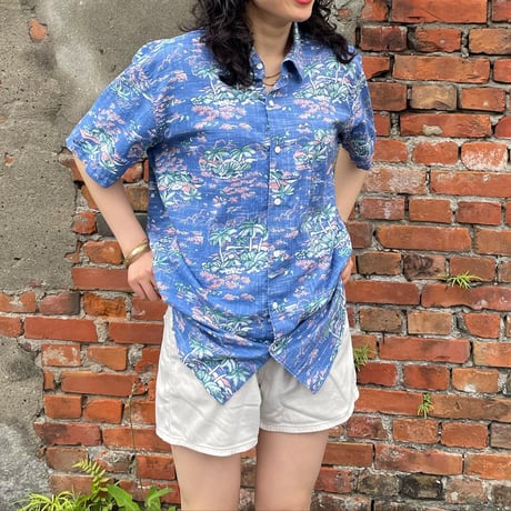 IZOD saltwater アロハシャツ