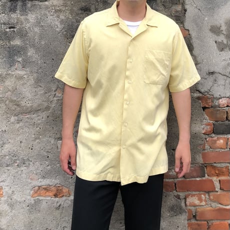 Ralph Lauren 半袖無地シャツ 〝CALDWELL〟M ポニーマーク無し
