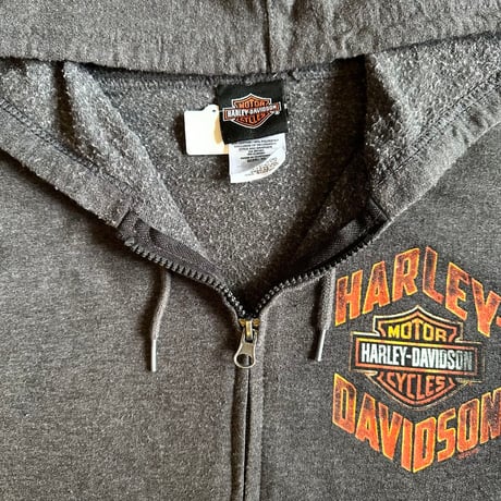 Harley-Davidson 薄手ジップパーカー