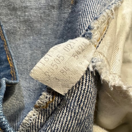 80's USA製 Levi's505  W36×L30