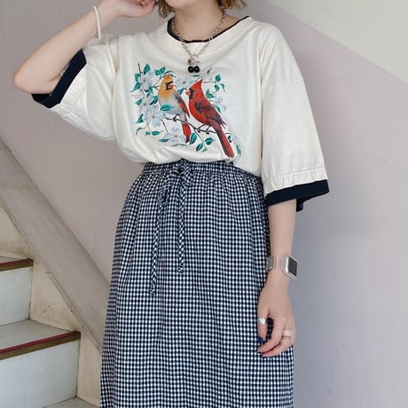 USA製重ね着風ビッグTシャツ