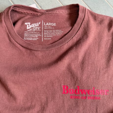 Budweiser バックプリントTシャツ