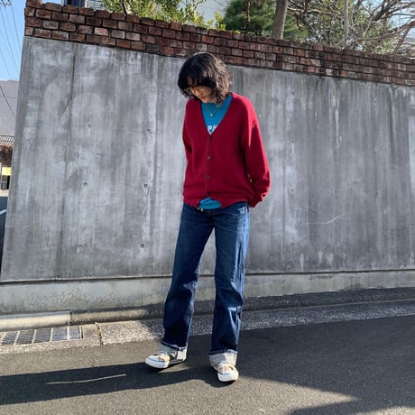 CHAPSコットンニットカーディガン