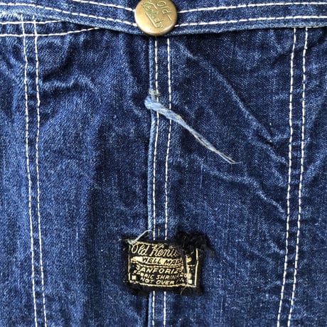 Vintage Old Kentucky オーバーオール Low back style