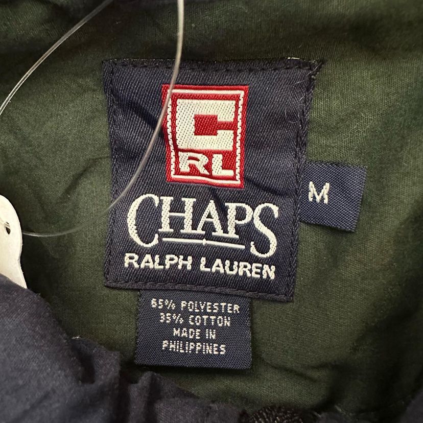 CHAPS RALPH LAUREN ナイロン セットアップ　上下セット　S CHAPS Ralph LaurenハーフジップナイロンPO | CUSTOM FEVER
